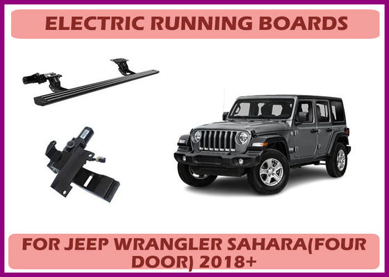 Smart APP-Controlled Foldable Electric Side Step for Jeep Wrangler Sahara
