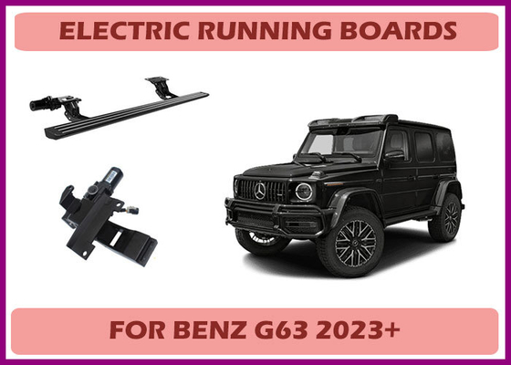Benz G63 Electric Side Steps Retractable Power Running Board with Shockproof